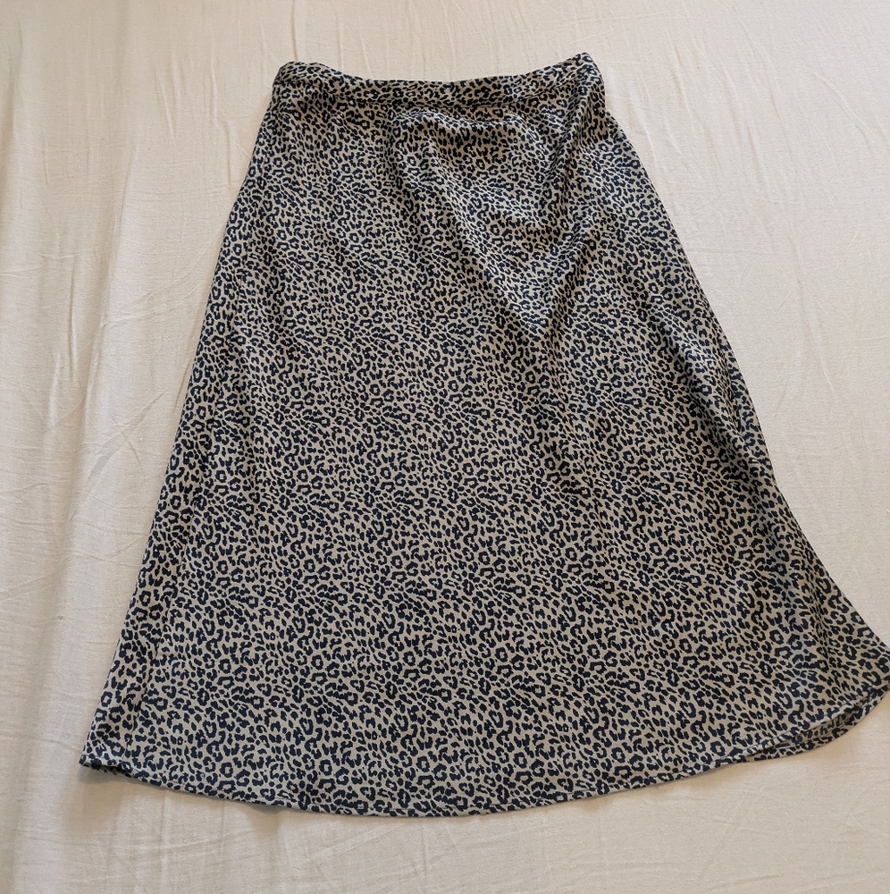 J Crew Leopard Print Women's Skirt